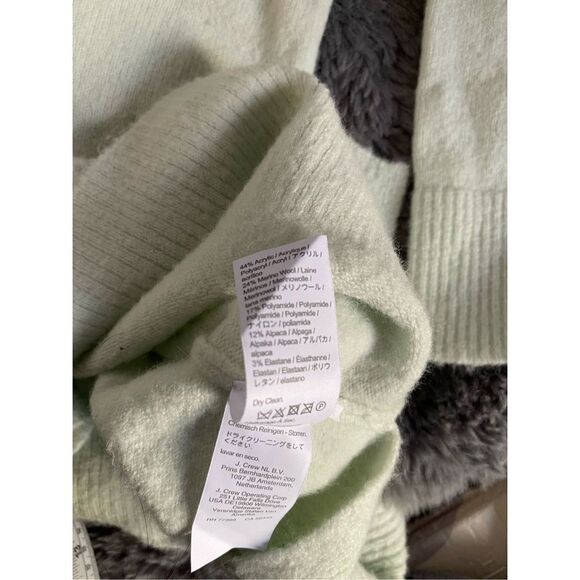 J crew oversized wool and alpaca v neck sweater xxs - Picture 7 of 8